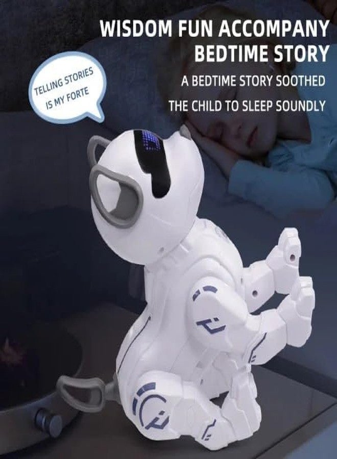 EXOMOON RC Robot Dog Toy - Interactive Remote-Control Pet with Stunt Walking, Dancing & Touch Interaction for Kids - Image 5